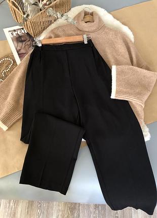 Красиві якісні чорні брюки великого розміру