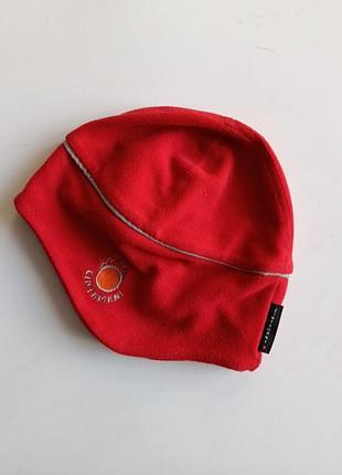 Шапка флисовая cintamani красная р.s-m