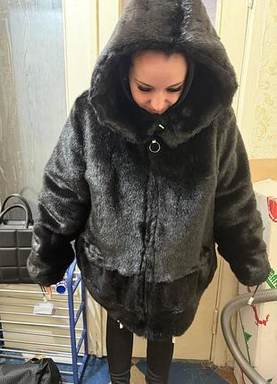 Шубка большой размер, супер-батал, u9 26-28-30