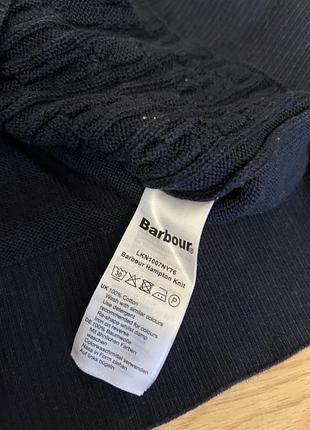 Светр barbour 100% cotton s/m 5