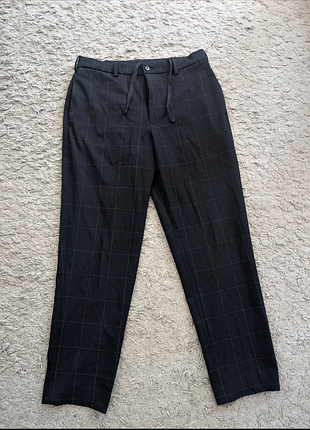 Штани uniqlo smart pants, size s(w29/30), півпояс 38-40 бедра 53 довжина 94 підвернуті(є можливість продовжити), ширина штанини 18
