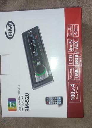 Автомобільна магнітола bm-520