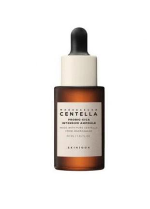 Восстанавливающая ампульная сыворотка с пробиотиками skin1004 madagascar centella probio-cica intensive ampoule 30 мл