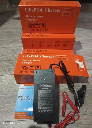 Зарядное устройство для аккумуляторов lefepo4, 12в(14,6в), 10а.