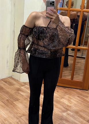 Леопардова нова блузка