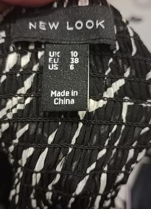 Платье в принт зебры 4