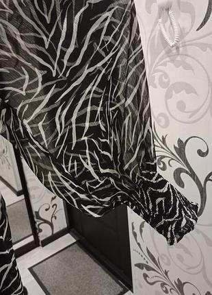 Платье в принт зебры 2