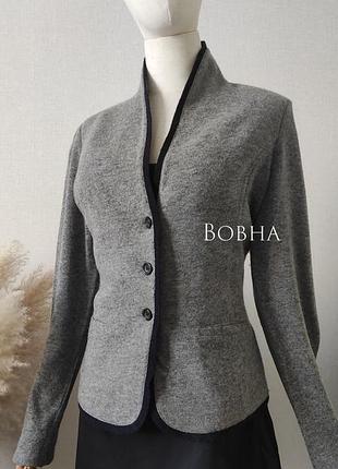 Кардиган кофта кардиган серый шерсть классика