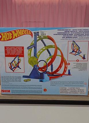 Игровой набор hot wheelsнец corkscrew twist kit. 3