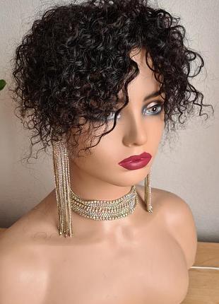 Накладка топер макушка челка 100% натуральный волос.