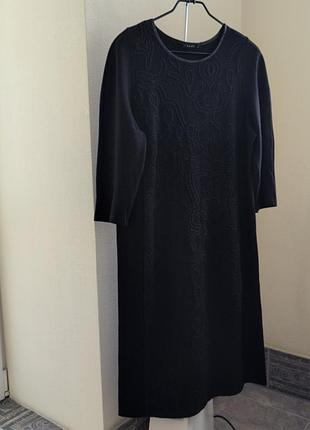 Платье vaidi, черного цвета, xxl, большой размер