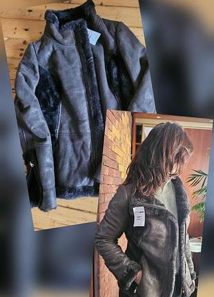 Розпродажа!!!натуральна,трендова жіноча дубляночка.