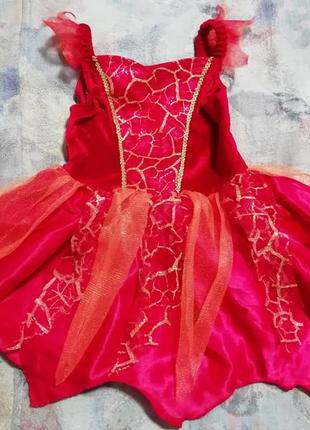 Карнавальное платье волшебницы, принцессы, феи на 1-2года1 фото