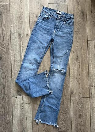Джинси кльош жіночі zara
