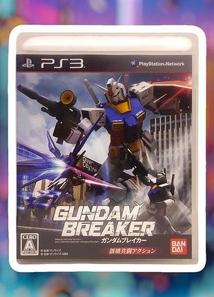 Диск gundam breaker (playstation 3)