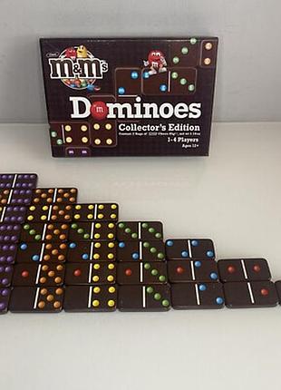 M&amp;m's dominoes collectors edition домино коллекционное