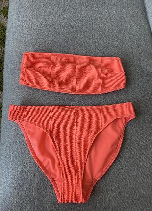 Яскравий купальник+ парео