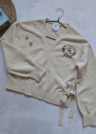 Кардиган на запах 10