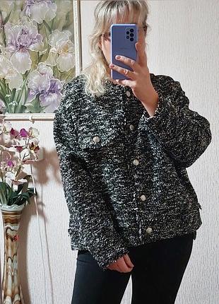 Куртка пиджак букле р. 22