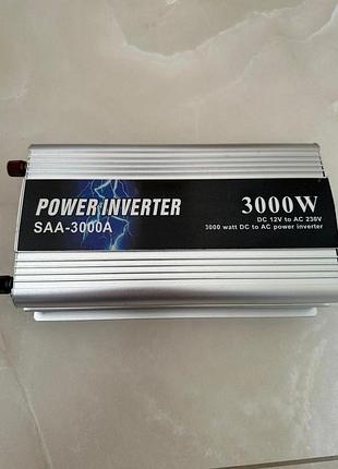 Автомобільний перетворювач напруги 12/200 power inverter