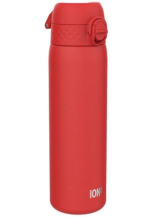 Пляшка для води металева вакуумная ion8 500 мл. vacuum insulated, red