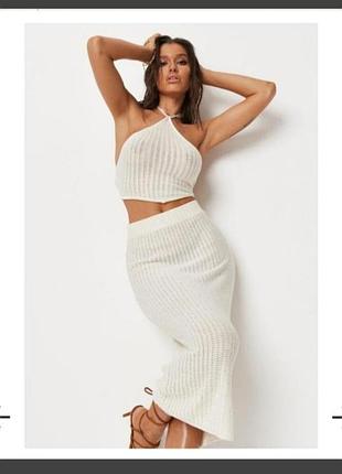 Вязаная юбка