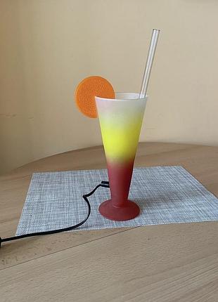 Вінтажна лампа коктейль