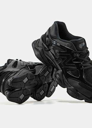 Женские кроссовки new balance 9060 black 36-37-38-39-40-41