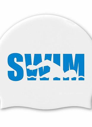 Шапочка для плавання renvo kerio salar, доросла, біла, 12+, універсальний розмір (osfm) (2sc500-0304)