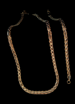 Комплект мужской-цепь+браслет (бижутерия).