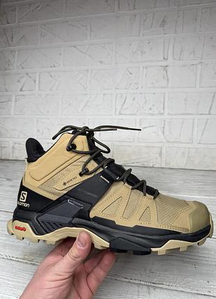 Крутые мужские ботинки salomon x ultra 4 mid gtx gore-tex