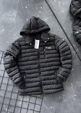 Чоловіча куртка columbia в чорному кольорі