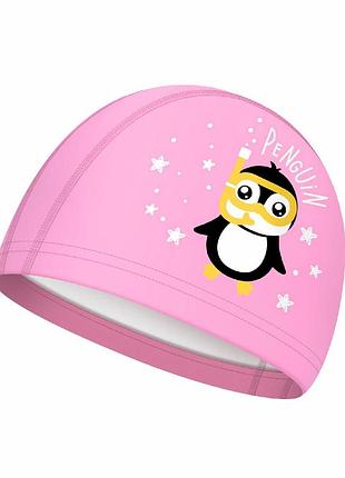 Детская шапочка для плавания renvo orta jr, розовая, 2-6 лет, универсальный размер (osfm) (1sc400-0513)