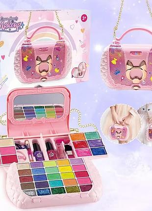 Детский набор декоративной косметики в сумочке + подарочная коробка (от 3 лет)