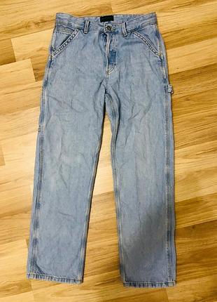 Джинси чоловічі сині прямі regular jack&jones, розмір m