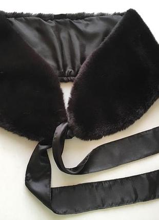 Съёмный воротник, меховой шарф, шаль из меха - эксклюзивный подарок от lancome, оригинал