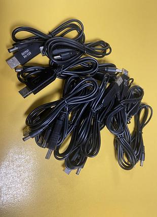 Шнур usb кабель dc 12 в, usb дріт для підключення роутера до повербанку, dc 5.5x2.1 мм