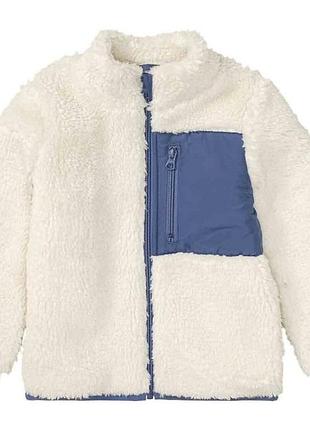 Куртка меховушка поддева курточка для хлопчика оригінал lupilu