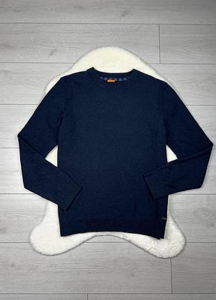 Чоловічий шерстяний джемпер hugo boss orange розмір l