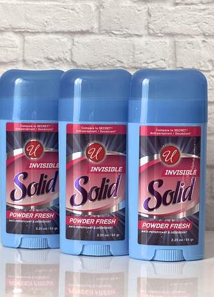 Дезодорант антиперспірант solid