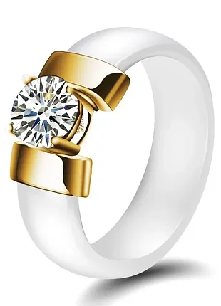 Каблучка з ювеірної кераміки