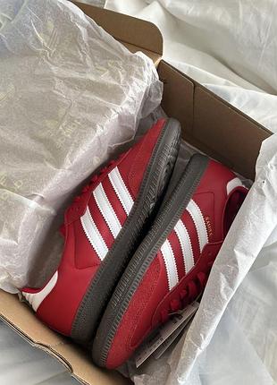 Кросівки adidas samba red white