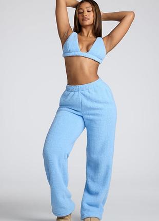 Спортивні теплі голубі штани oh polly