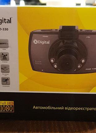 Видеорегистратор x-digital avr-fhd-330 2.7"