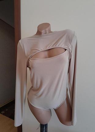 Боди беж l pretty