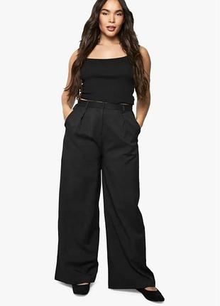 Брючки паллацо plus size 2