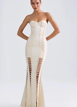 Довга корсетна сукня oh polly