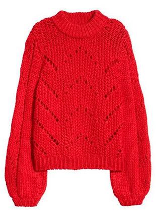 Светр червоний