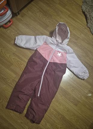 Зимний комбинзон ромпер