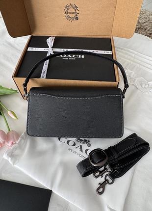 Сумка жіноча coach tabby black 2